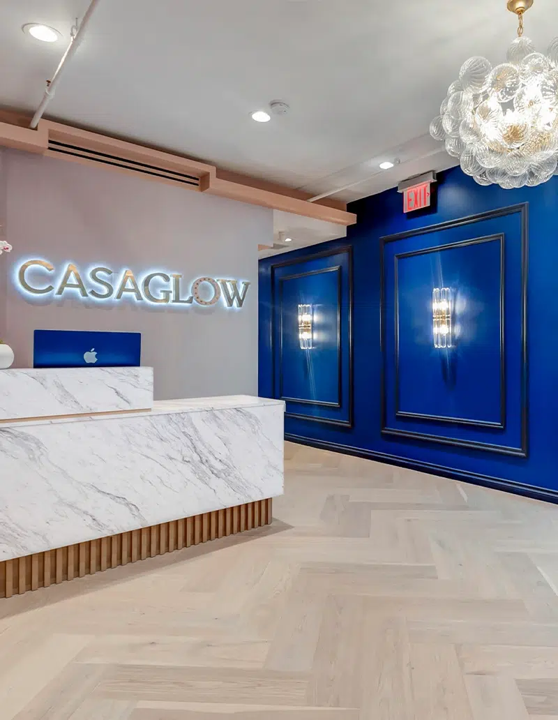 interior image of casaglow medspa